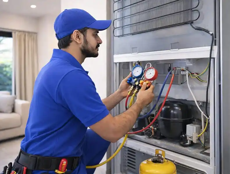 Fridge gas refill near me